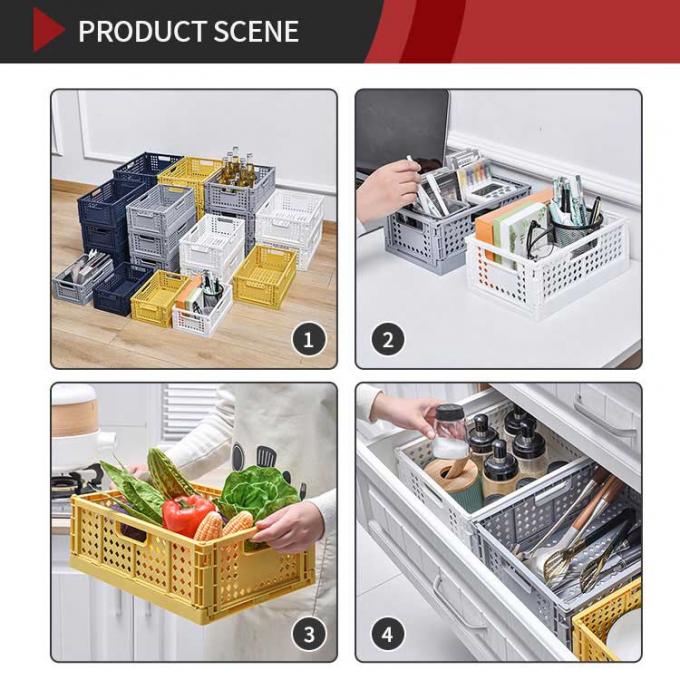 Stackable Plastic Household Storage Containers