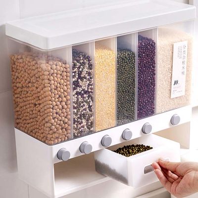 PP Plastic Food Grain Storage Container Saving Space Large Capacity