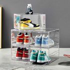 Clear Transparent Stackable Shoe Box With Custom Logo
