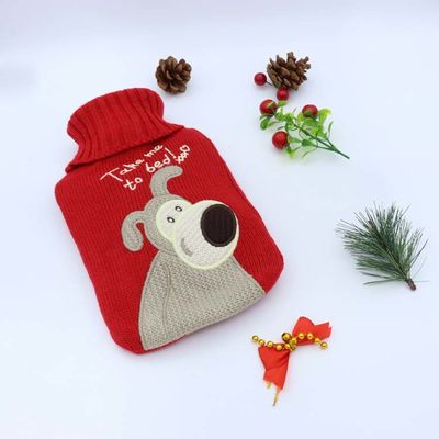 Durable Knitted Cover Hot Rubber Bag 1000 Ml