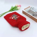 Warm Hand Rectangle Rubber Hot Water Bag 17*16*3 Cm