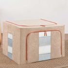 Odorless Ultralight Fabric Storage With Lid , Dustproof Large Fabric Storage Boxes
