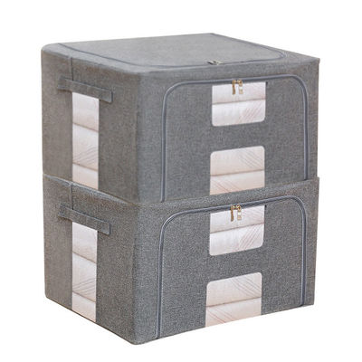 Multiscene Waterproof Fabric Storage Bins , Save Space 72L Storage Box