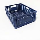 Multifunctional Reusable Folding Plastic Baskets For Fruits Stackable Rectangle
