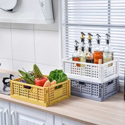 Silk Road Enterprise Multiscene Thickened Plastic Household Storage Containers Washable Rectangle