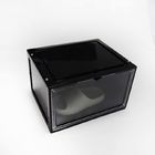 Transparent Durable Waterproof Shoe Storage Box OEM Moistureproof Weight 860g