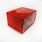 Transparent Durable Waterproof Shoe Storage Box OEM Moistureproof Weight 860g