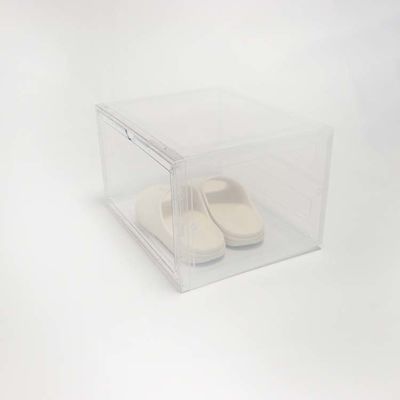 Breathable Thickened Drop Front Storage Box For Shoe Detachable Ventilated