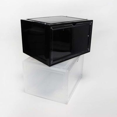 Breathable Thickened Drop Front Storage Box For Shoe Detachable Ventilated