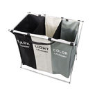 Waterproof Separated Collapsible Laundry Hamper Foldable Multiscene Use durable
