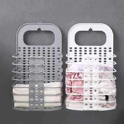 Washable Practical Wall Mounted Hamper , Silk Road Enterprise Portable Hanging Laundry Baskets