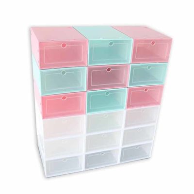 Silk Road Enterprise Magnetic Household Shoe Box For Sneakers Storage 14inches Multiscene Use