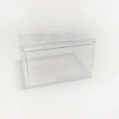 Silk Road Enterprise Odorless Household Shoe Box For Sneakers Storage Stackable Transparent