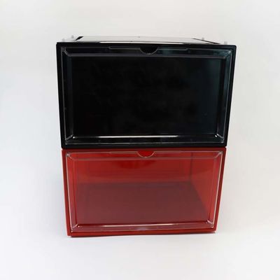 Silk Road Enterprise Odorless Household Shoe Box For Sneakers Storage Stackable Transparent