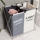 Waterproof Breathable Collapsible Laundry Hamper With Velcro Straps Space Saving