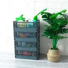 PP Plastic Stackable Folding Storage Crate With Handle