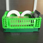 Small Vented Collapsible Storage Crate PP Plastic For Snack Fruit