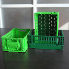 Cuboid Modern Folding Plastic Storage Basket Black Gray Yellow Green
