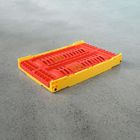 Mesh Type 5 Liters Stackable Plastic Folding Crate For Fruits MultiFunction