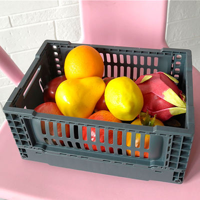 5L Fruit Folding Storage Basket 6kg Load Multi Color Options