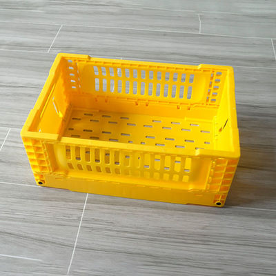 Plastic 5L PP Folding Storage Basket Desktop Decoration