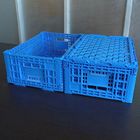PP Material Vented Type Plastic Collapsible Crate Fruit Use 600x400x180Mm