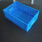 40 Liters Capacity Plastic Foldable Crates With Hole Handles