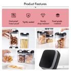 7 Pcs Plastic Food Airtight Storage Containers With Lids Multiple Size