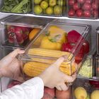 Kitchen Refrigerator Organizer Bins BPA Free Save Space Plastic