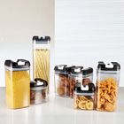 Sealed Plastic Transparent Food Containers Airtight