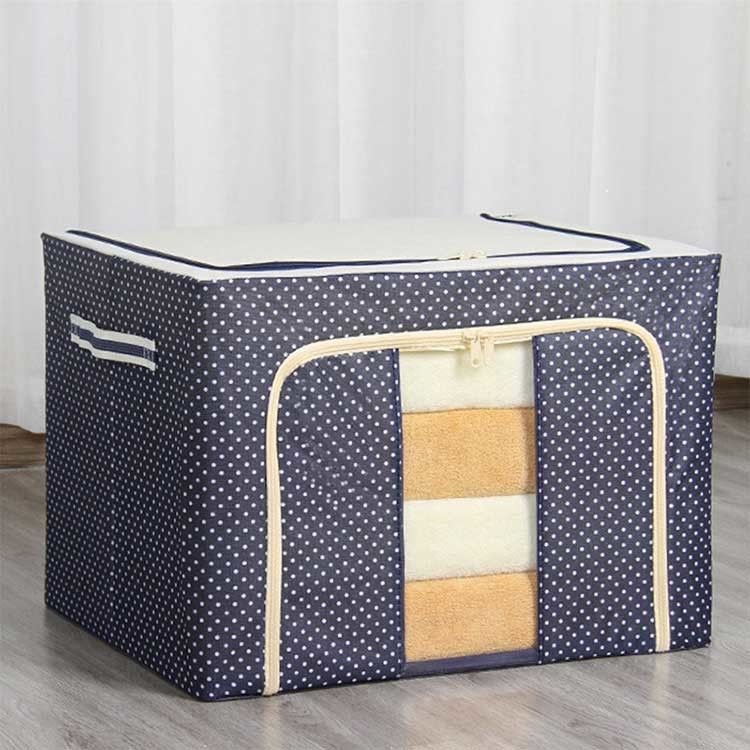 Multiscene Ultralight Fabric Household Storage Containers With Steel Frame 60*42*40cm