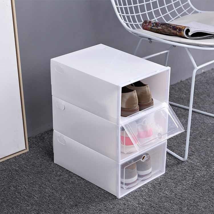 Multiscene Use Rectangle Household Shoe Box For Sneakers Storage Dustproof Odorless
