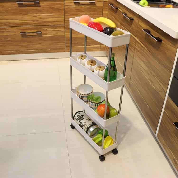 Reusable Utility Rolling Home Storage Carts Multifunctional Detachable Weight 1.4kg