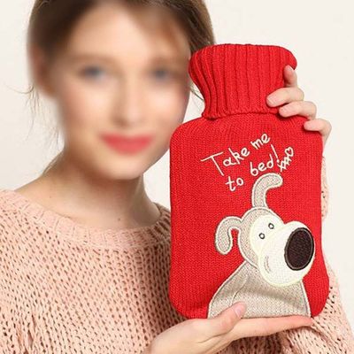 Quality Water-filling Rubber silicone Hot Water Bottle Bag Hot Heat Pack Warm factory
