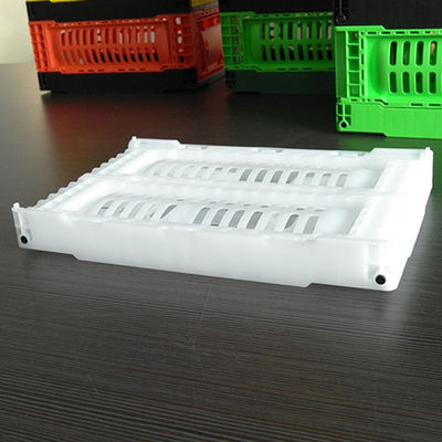 Quality Camping Plastic 120mm Foldable Vegetable Crates With Handle factory