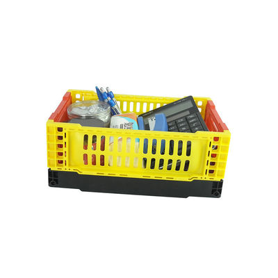 Quality Collapsible Folding Plastic Ventilated Crate For Vegetables And Fruits factory