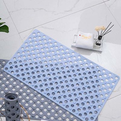 Quality Silicon Bathtub Mats With Drain Holes And Suction Cups factory